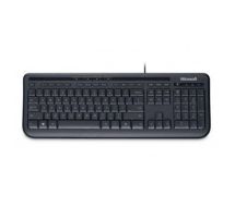 Microsoft Wired 600, DE keyboard USB QWERTZ German Black