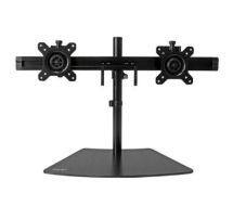 StarTech Dual-Monitor Stand - Horizontal - Black