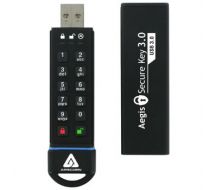 Apricorn Aegis Secure Key 3.0 USB flash drive 120 GB USB Type-A 3.2 Gen 1 (3.1 Gen 1) Black