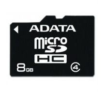 ADATA 8GB MicroSD Class 4 memory card
