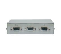 Tripp Lite 2-Port Manual Push Button VGA/SVGA Video Switch - Metal