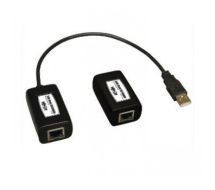 Tripp Lite 1-Port USB over Cat5/Cat6 Extender, Transmitter and Receiver, up to 45 m (150-ft.)