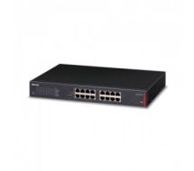 Buffalo BS-GU2016P network switch Unmanaged Gigabit Ethernet (10/100/1000) Black Power over Ethernet (PoE)