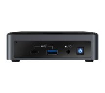 Intel NUC BXNUC10I7FNK2 PC/workstation barebone i7-10710U 1.1 GHz UCFF Black