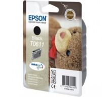 Epson C13T06114010 (T0611) Ink cartridge black, 250 pages, 8ml