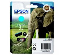 Epson C13T24224012 (24) Ink cartridge cyan, 360 pages, 5ml