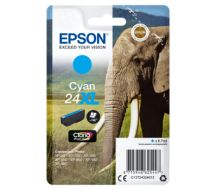 Epson C13T24324012 (24XL) Ink cartridge cyan, 500 pages, 9ml