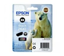 Epson C13T26314012 (26XL) Ink cartridge bright black, 400 pages, 9ml