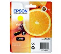 Epson C13T33444012 (33) Ink cartridge yellow, 300 pages, 5ml