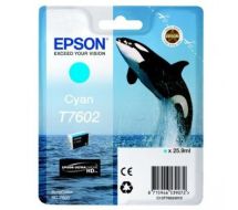 Epson C13T76024010 (T7602) Ink cartridge cyan, 2.2K pages, 26ml