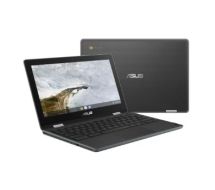 ASUS Chromebook Flip C214MA-BU0282-3Y notebook LPDDR4-SDRAM 29.5 cm (11.6") 1366 x 768 pixels Touchscreen IntelÂ CeleronÂ N 4 GB 32 GB eMMC Wi-Fi 5 (802.11ac) Chrome OS Grey