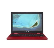 ASUS Chromebook C223NA-GJ0040 notebook LPDDR4-SDRAM 29.5 cm (11.6") 1366 x 768 pixels IntelÂ CeleronÂ 4 GB 32 GB eMMC Wi-Fi 5 (802.11ac) Chrome OS Red