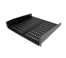 StarTech 2U 16in Universal Vented Rack Mount Cantilever Shelf - Fixed Server Rack Cabinet Shelf - 50lbs / 22kg