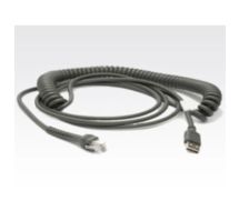 Zebra CBA-U09-C15ZAR USB cable 4.57 m USB A Grey