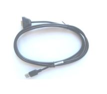 Zebra CBL-58926-04 cable interface/gender adapter USB A DB9 Black