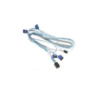 Supermicro Multilane Breakout Kabel 90/90/75/75cm gewinkelt SFF8643 CBL-SAST-0810