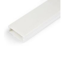 Solid Cable Management Raceway with Adhesive Tape & Cover, 1-1/4"(32mm)W x 3/