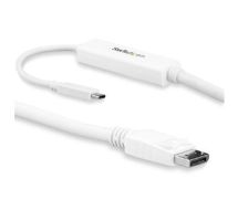 StarTech 9.8 ft. (3 m) USB-C to DisplayPort Cable - 4K 60Hz - White