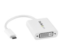 StarTech USB-C to DVI Adapter - White