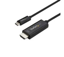 1M USB C TO HDMI CABLE - BLACK