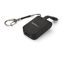 StarTech Portable USB-C to HDMI Adapter with Quick-Connect Keychain