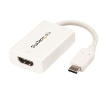 StarTech USB-C to HDMI Video Adapter with USB Power Delivery - 4K 60Hz - White