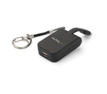 StarTech Portable USB-C to Mini DisplayPort Adapter with Quick-Connect Keychain