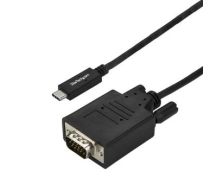 3M USB C TO VGA CABLE - BLACK