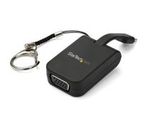 StarTech Portable USB-C to VGA Adapter with Quick-Connect Keychain