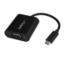 StarTech USB-C to VGA Adapter - with Presentation Mode Switch - 1920x1200