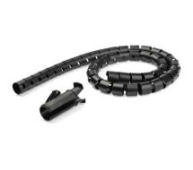 StarTech 2.5 m (8.2 ft.) Cable-Management Sleeve - Spiral - 45 mm (1.8 in.) Diameter