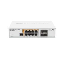 Mikrotik CRS112-8P-4S-IN network switch Gigabit Ethernet (10/100/1000) White Power over Ethernet (PoE)