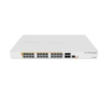 Mikrotik CRS328-24P-4S+RM network switch Managed L2/L3 Gigabit Ethernet (10/100/1000) White 1U Power over Ethernet (PoE)