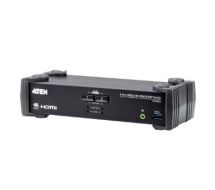 Aten CS1822 KVM switch Black