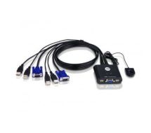 Aten CS22U KVM switch Black