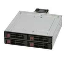 Supermicro CSE-M14TQC Drivebox Black Hotswap 4x 2,5 Einsch�be in 1x 5.25 Schacht inkl. L�fter