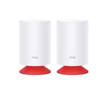 TP-Link Deco Voice X20(2-pack) AX1800 Whole Home Mesh Wi-Fi 6 System with Smart Speaker