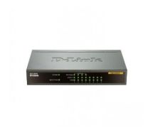 D-Link DES-1008PA network switch Unmanaged Fast Ethernet (10/100) Black Power over Ethernet (PoE)