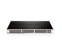 D-Link DGS-1210-52 network switch Managed L2 Gigabit Ethernet (10/100/1000) Black 1U