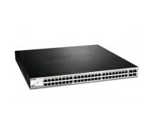 D-Link DGS-1210-52MP network switch Managed L2 Gigabit Ethernet (10/100/1000) Black 1U Power over Ethernet (PoE)