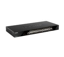 D-Link DGS-1520-28 network switch Managed L3 10G Ethernet (100/1000/10000) 1U Black