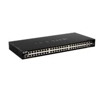 D-Link DGS-1520-52 network switch Managed L3 10G Ethernet (100/1000/10000) 1U Black