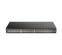 D-Link DGS-2000-52 network switch Managed L2/L3 Gigabit Ethernet (10/100/1000) 1U Black