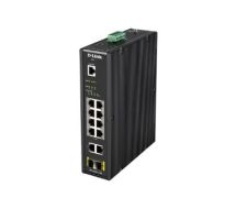 D-Link DIS-200G-12PS network switch Managed L2 Gigabit Ethernet (10/100/1000) Black Power over Ethernet