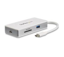 StarTech USB-C Multiport Adapter - SD (UHS-II) Card Reader - 100W Power Delivery - 4K HDMI - GbE - 1x USB 3.0