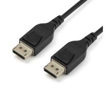 StarTech 6.6 ft. (2 m) DisplayPort 1.4 Cable - VESA Certified