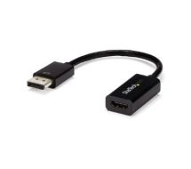 StarTech DisplayPort to HDMI 4K Audio / Video Converter �� DP 1.2 to HDMI Active Adapter Desktop / Laptop Computers �� 4K 30 Hz