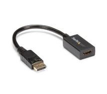 StarTech DisplayPort to HDMI Adapter - DP 1.2 to HDMI Video Converter 1080p - DP to HDMI Monitor/TV/Display Cable Adapter Dongle - Passive DP to HDMI Adapter - Latching DP Connector