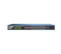 Hikvision DS-3E1326P-E network switch Managed L2 Fast Ethernet (10/100) Black Power over Ethernet (PoE)