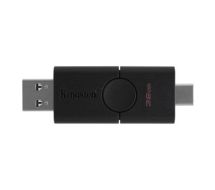 Kingston DataTraveler Duo USB flash drive 32 GB USB Type-A / USB Type-C 3.2 Gen 1 (3.1 Gen 1) Black